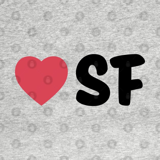 SF (San Francisco) Heart Script by modeoftravel